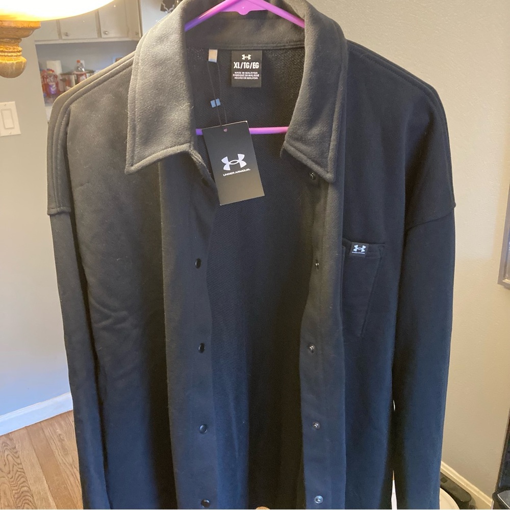Under Armour Women's Navy Utility Jacket